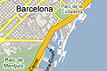 Mappa Barcellona